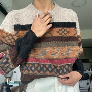 Oversized Vintage sweater, perfect for the winter